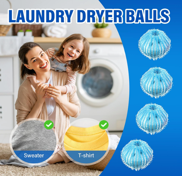 Cozycache Laundry Pet Hair & Lint Remover Balls (12pcs)