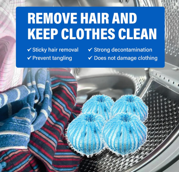 Cozycache Laundry Pet Hair & Lint Remover Balls (12pcs)