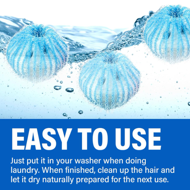 Cozycache Laundry Pet Hair & Lint Remover Balls (12pcs)